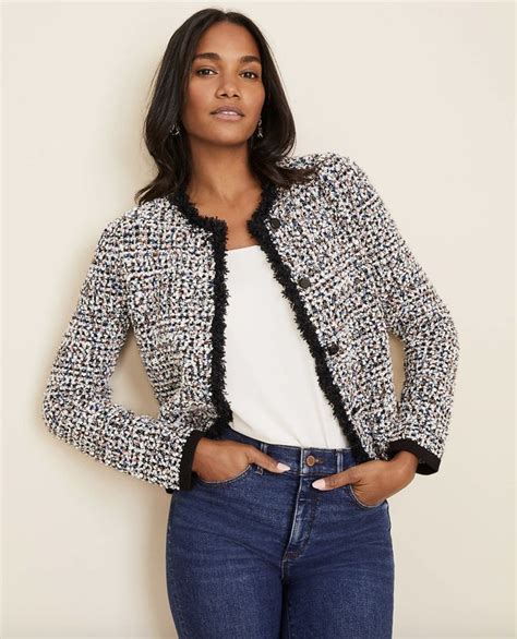 chanel jacket look alike|best chanel style cropped jacket.